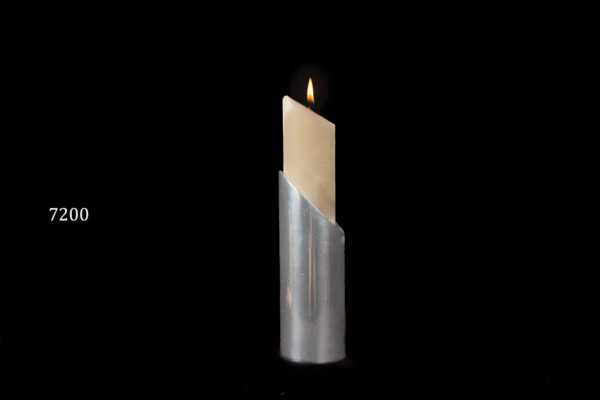 PORTA VELA GDE. MODERNO/MODERN RD. CANDLE HOLDER LG.