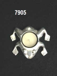 PORTA VELA RANA / FROG TEA CANDLE HOLDER