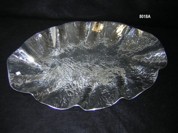 PLATON OVAL OLAN GIG.MARTILLADO / OVAL PLATTER WAVES HAMMERED