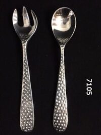 JGO. DE CUBIERTOS MARTILLADO / HAMMERED SERVERS